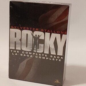2007 ROCKY the Complete Saga DVD Set 6 Movie Set SEALED Sylvester Stallone